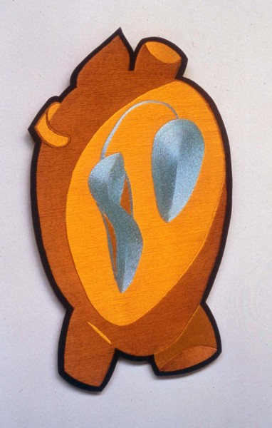 1991-1992 Men&amp;acute;s heart jam. Materials : my grandmother embroidery silk thread, pvc+mdm wood frame