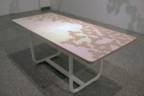Table 0.01 Installation Summer 2014 at Artium Museum of Basque Contemporary Art.